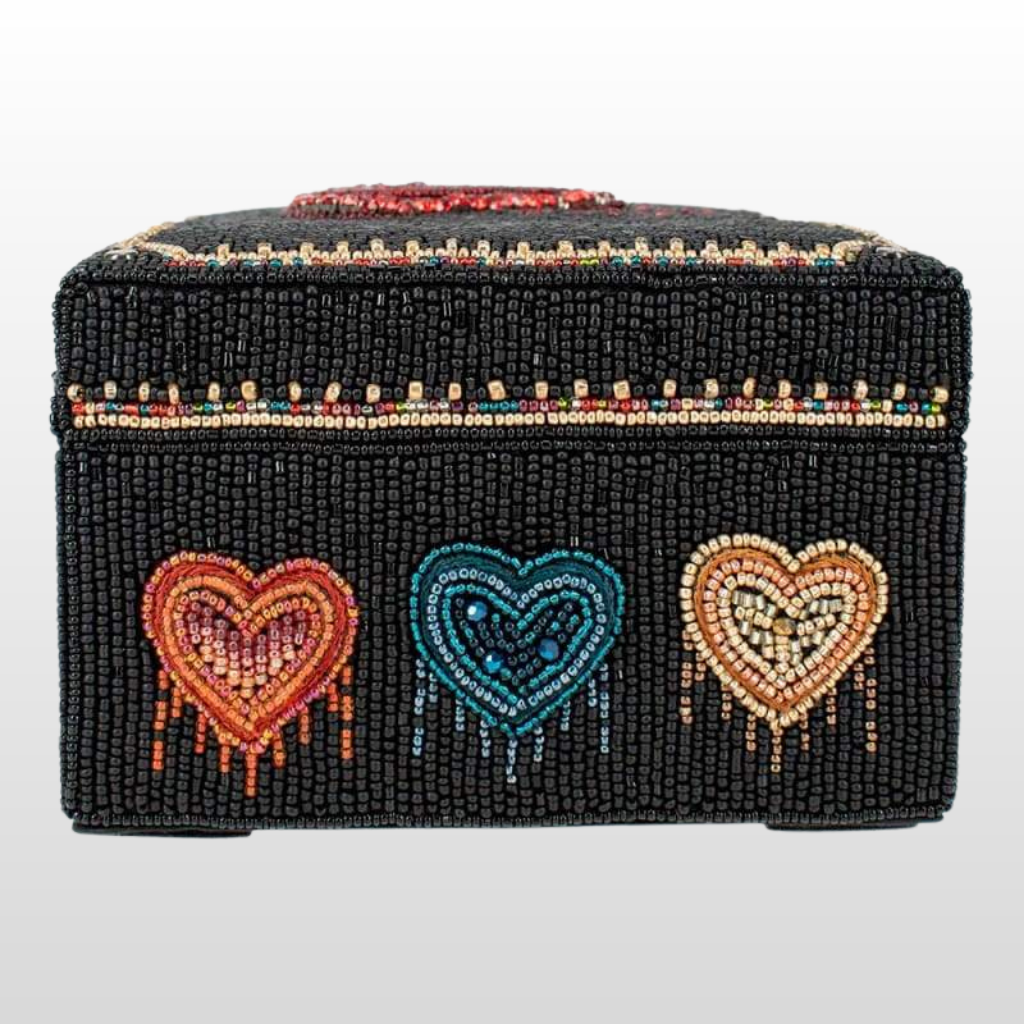 Love All Around Embellished Jewelry Box