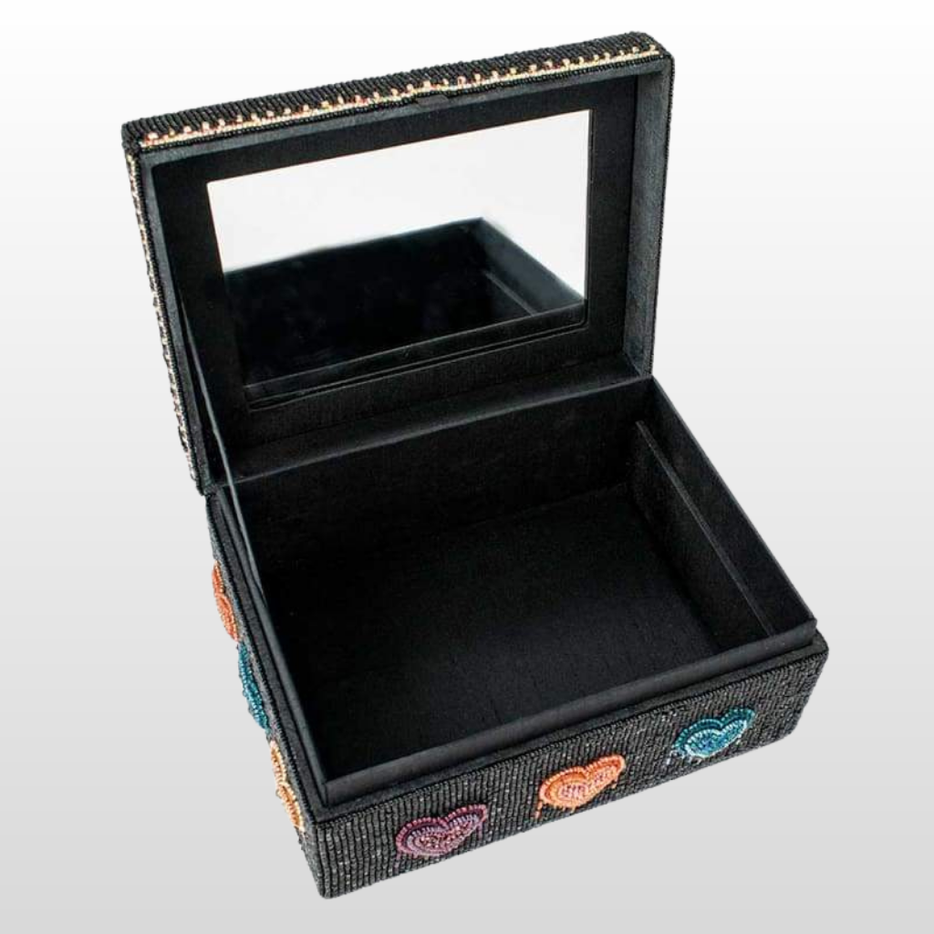 Love All Around Embellished Jewelry Box
