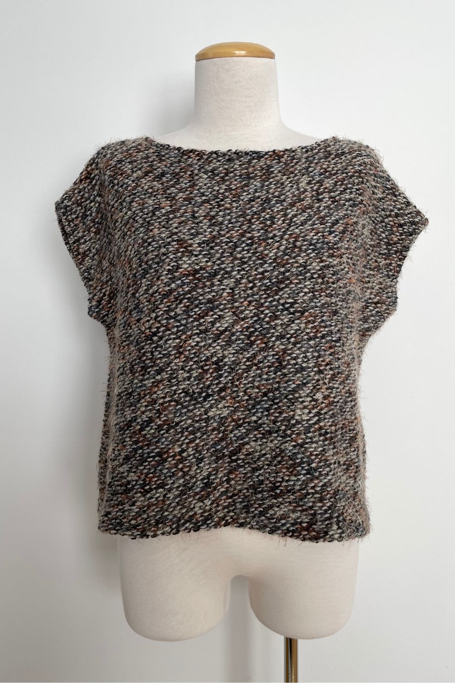 Bess Sweater in Castagna Knit