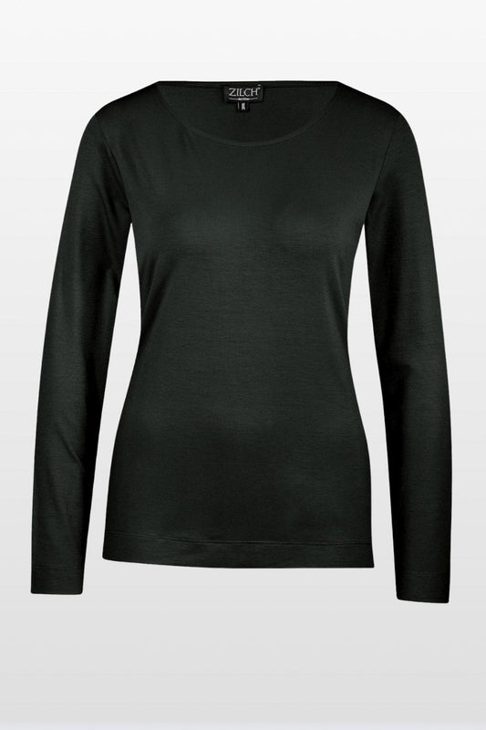 Basic Crew Neck Long Sleeve Top