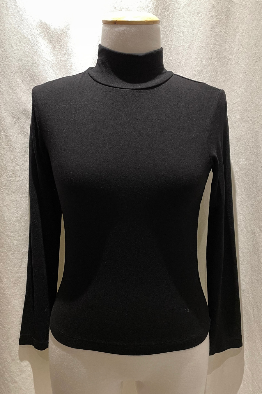 Long Sleeve Mock Neck Top