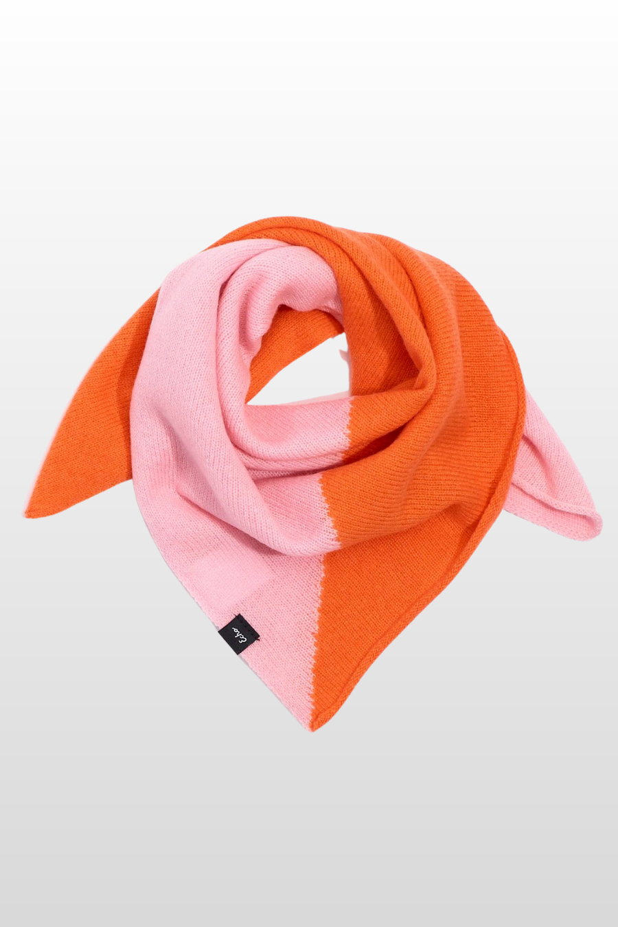 Cashmere Blend Colour-Block Bandana