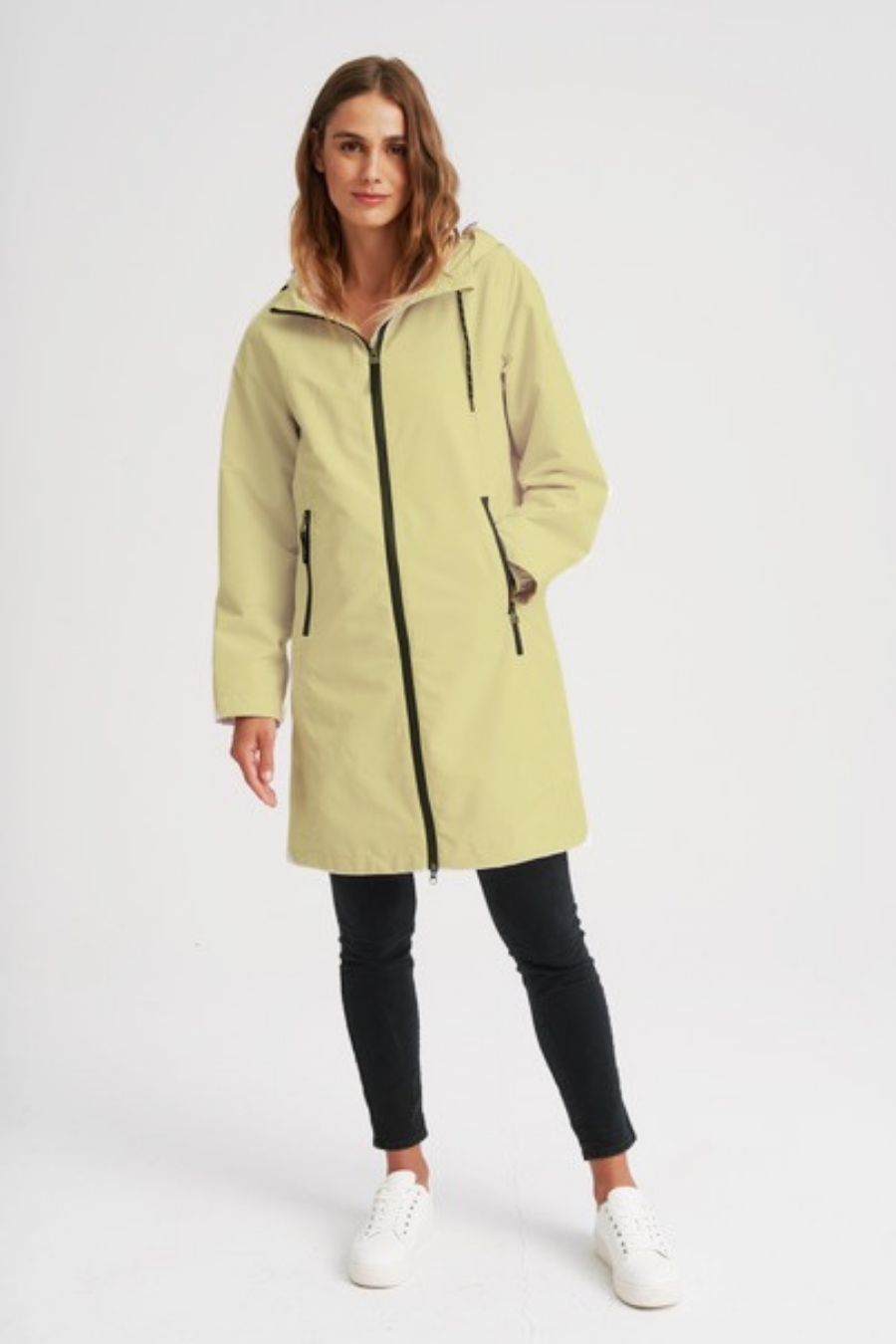 Magic Print Revealing Waterproof Raincoat