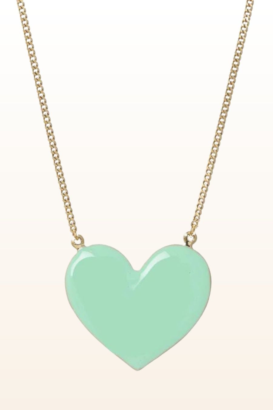 Enamel Heart Pendant