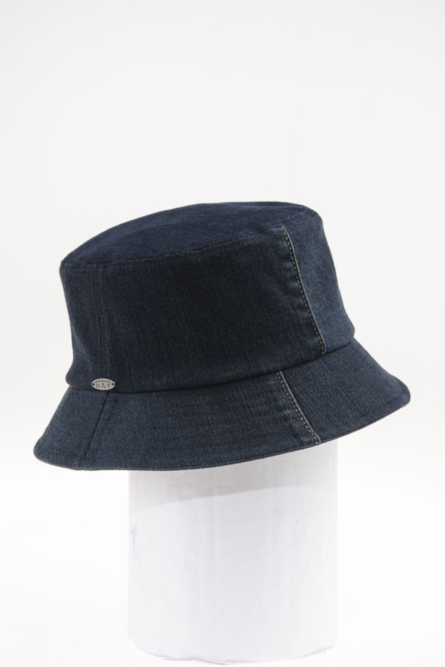 Jillian- Lined Bucket Hat in Up-cycled Jean