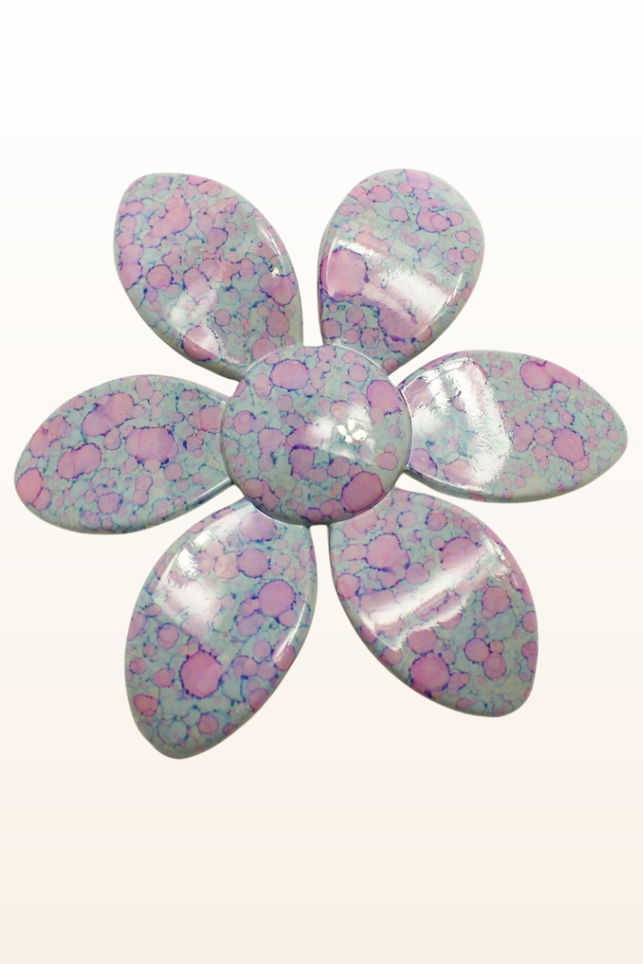 Retro Flower  Barrette