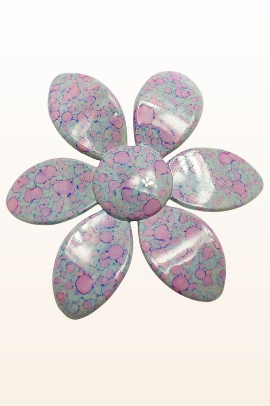 Retro Flower  Barrette