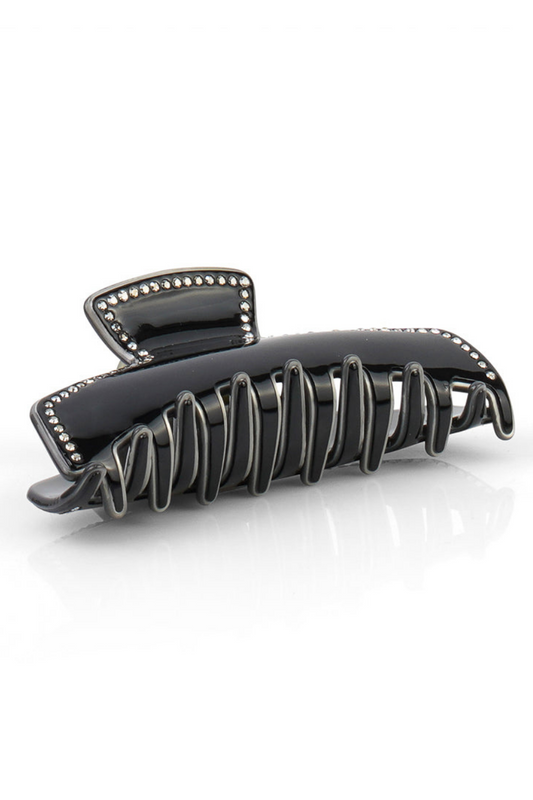 LUXE RECTANGULAR CRYSTAL JAW