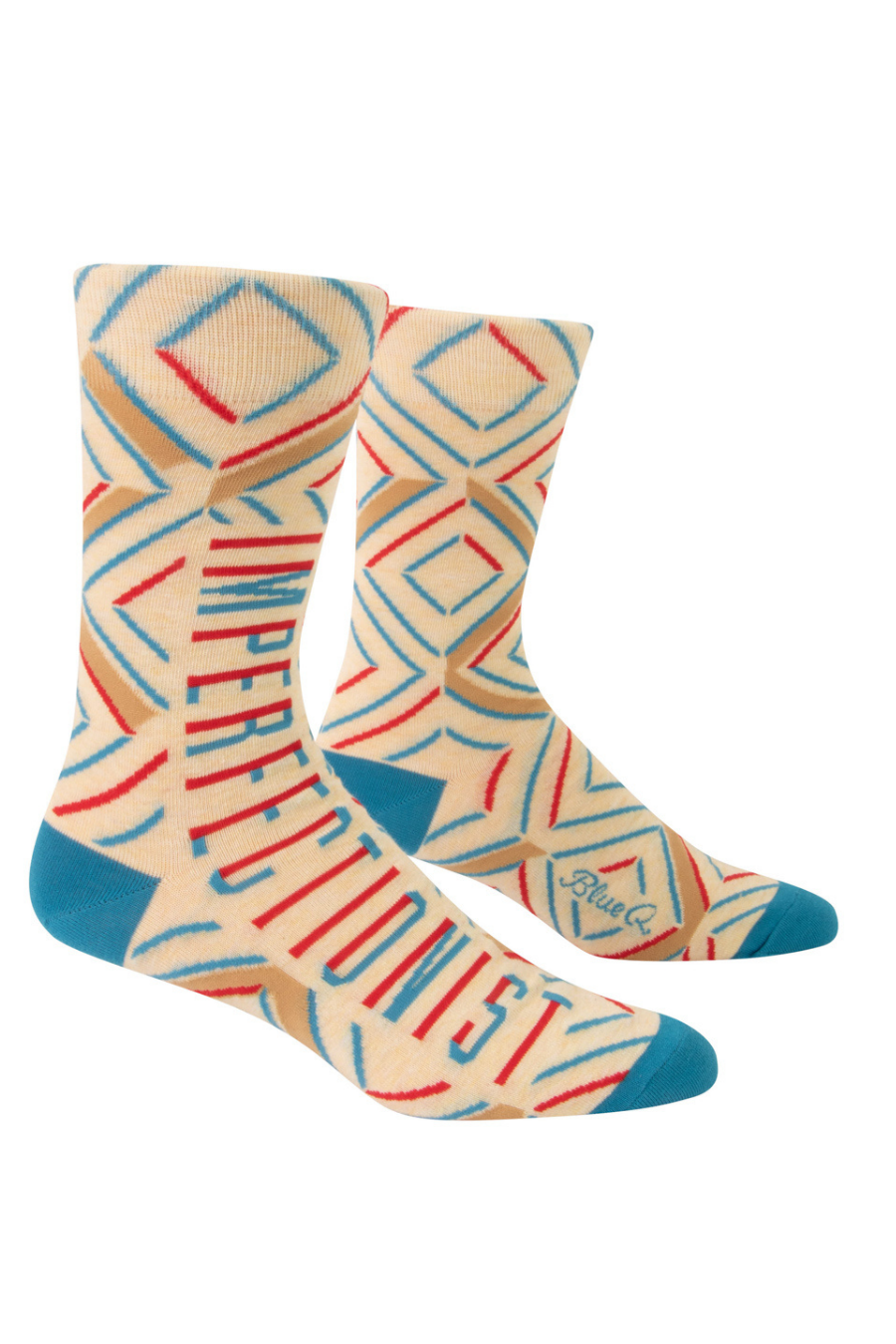 Men's Blue Q Crew Socks