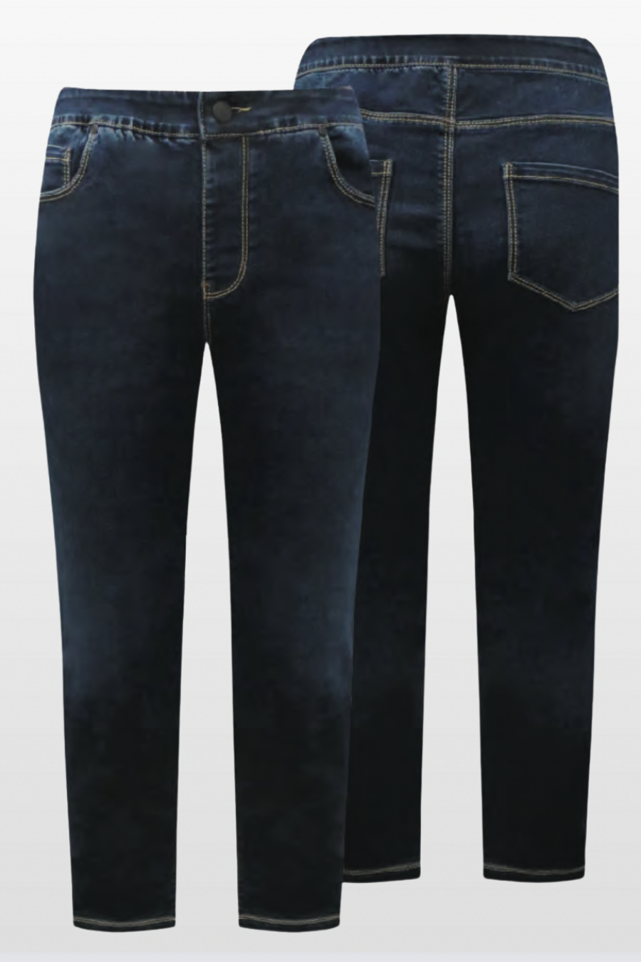High Waisted Pull-On Skinny Jean