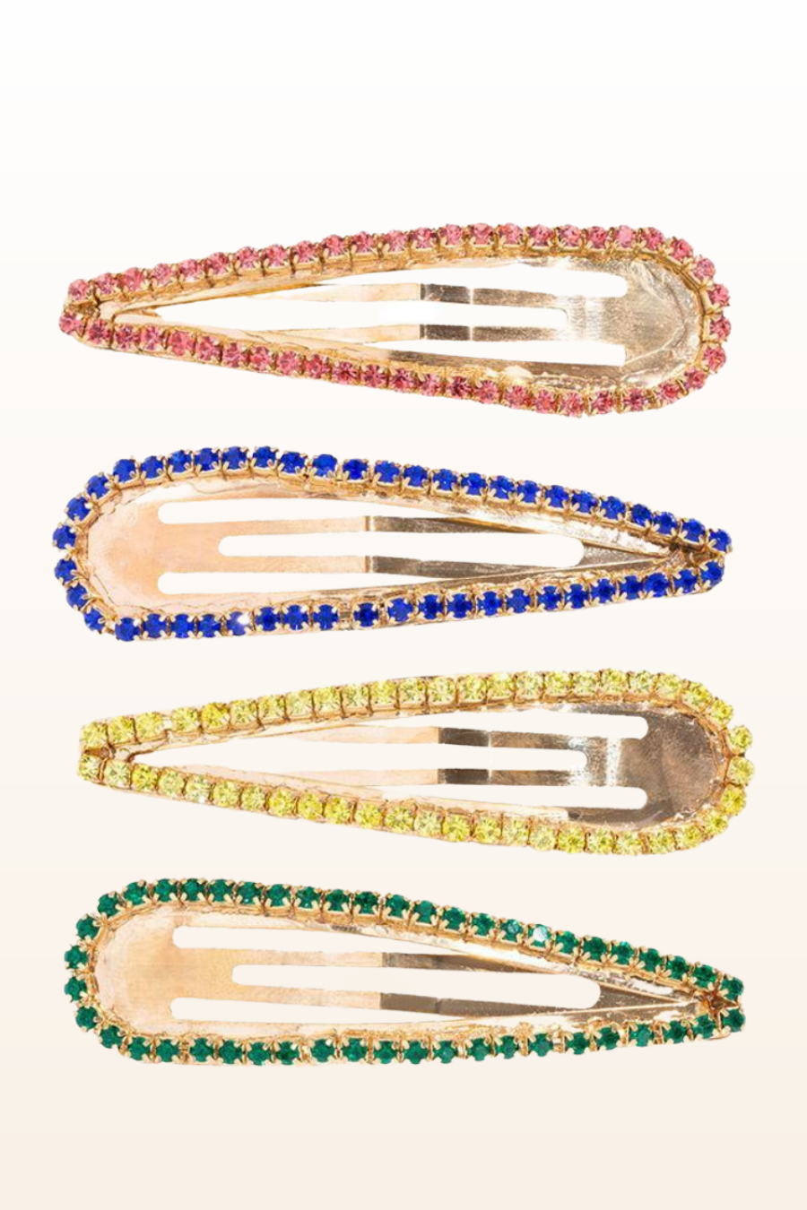 Flashy Crystal Cliq Claq 4 Pack