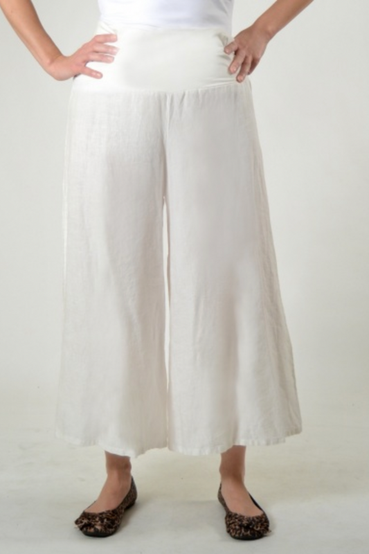 Ella Pant in Light Linen