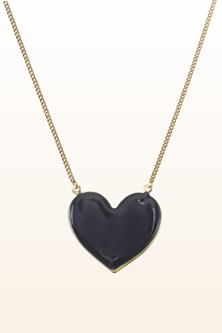 Enamel Heart Pendant
