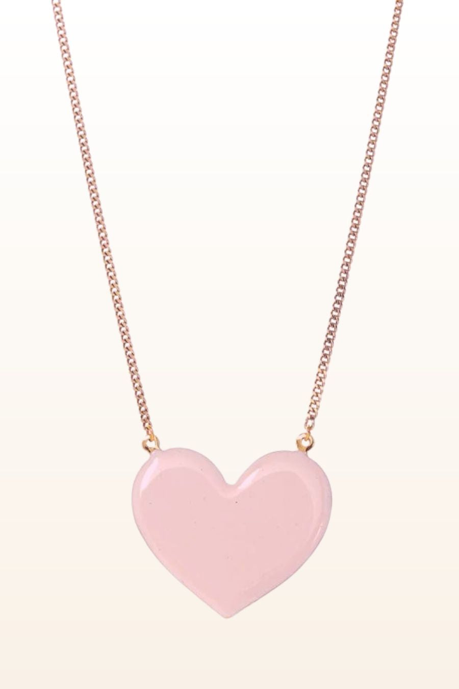 Enamel Heart Pendant