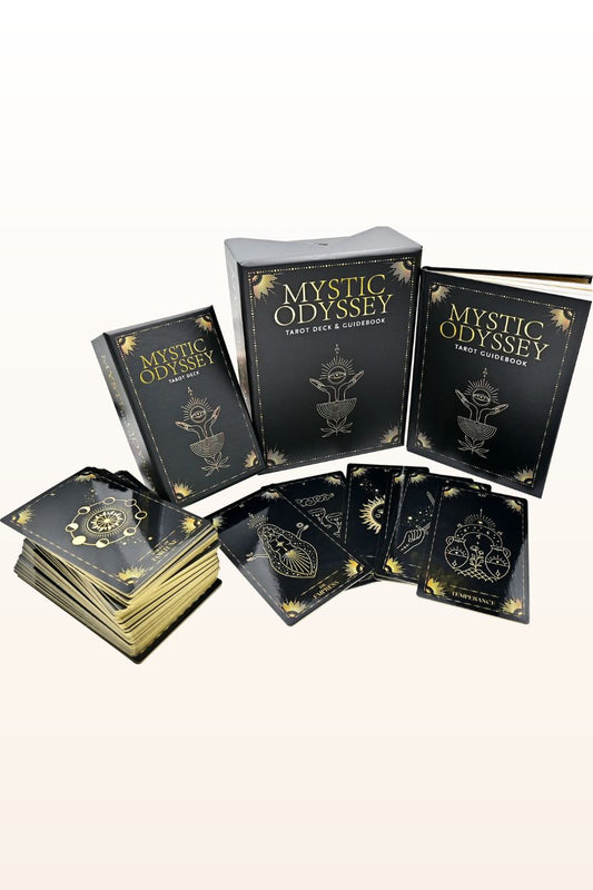Mystic Odyssey Tarot Deck & Guidebook