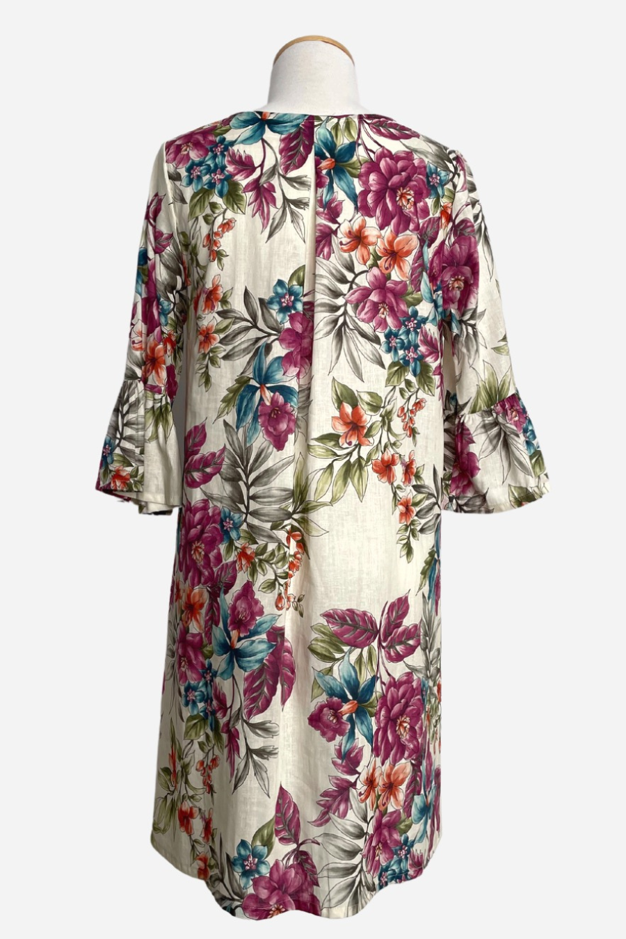 Phryne Dress/Tunic in Verbania Print Linen Blend