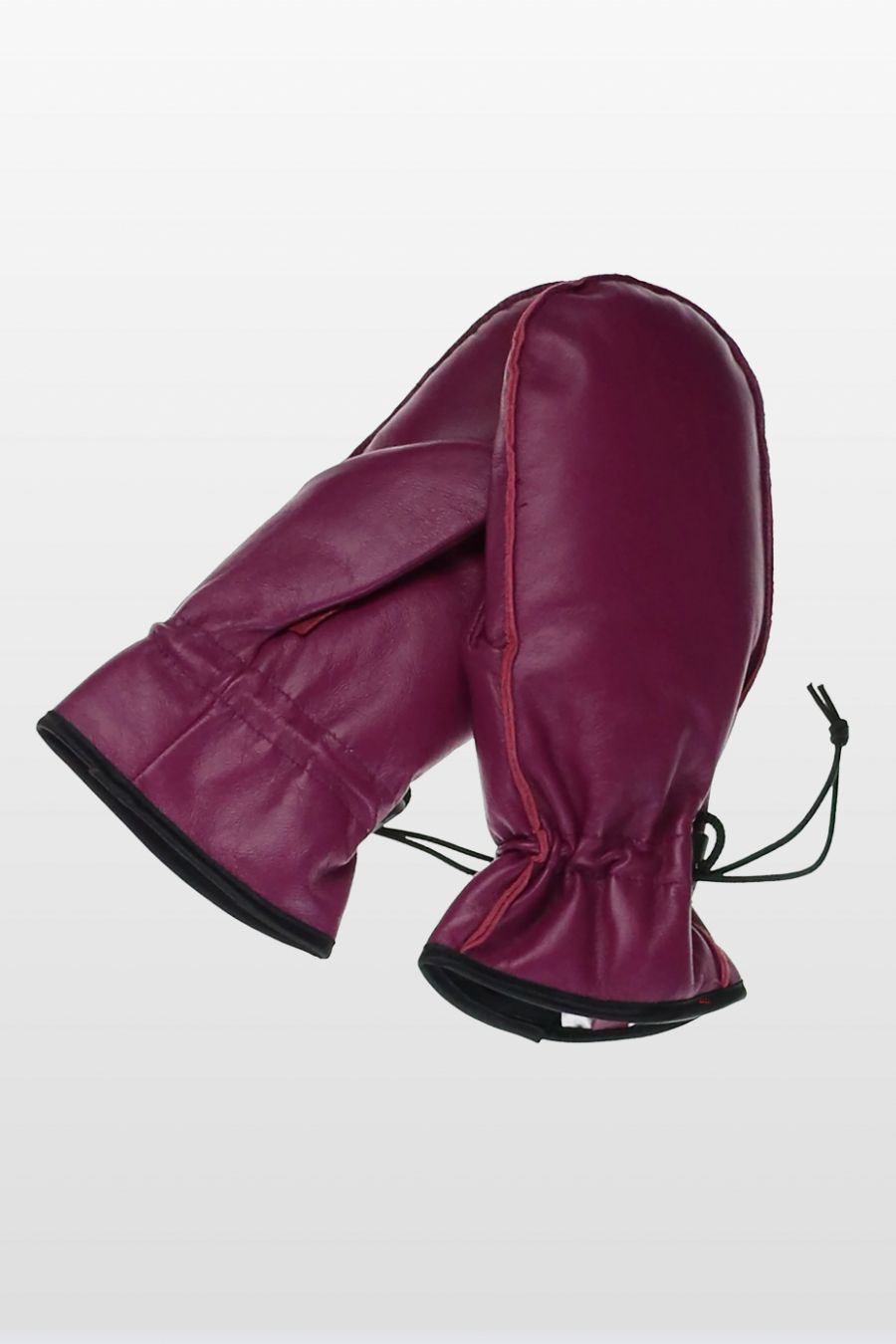 Leather Glitten with Toggle