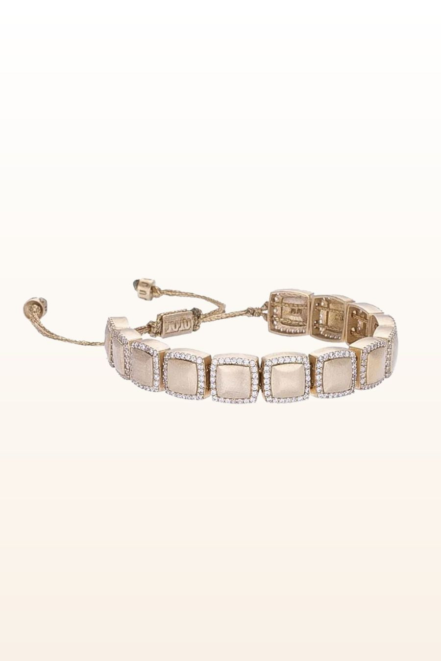 Glam Bracelet -Square Links