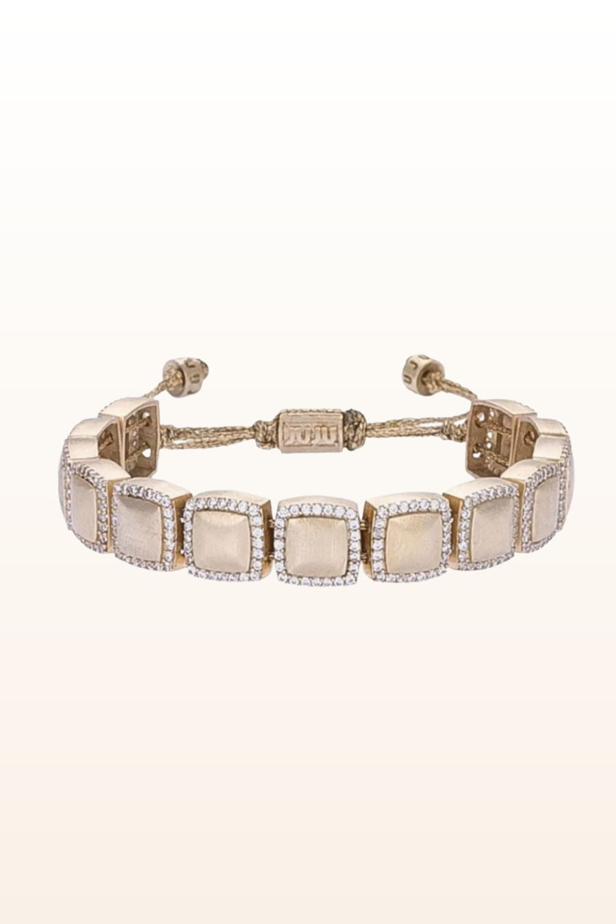 Glam Bracelet -Square Links