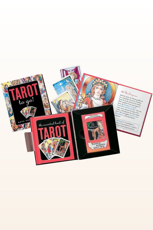 Tarot To Go! Book & Tarot Card Deck Set