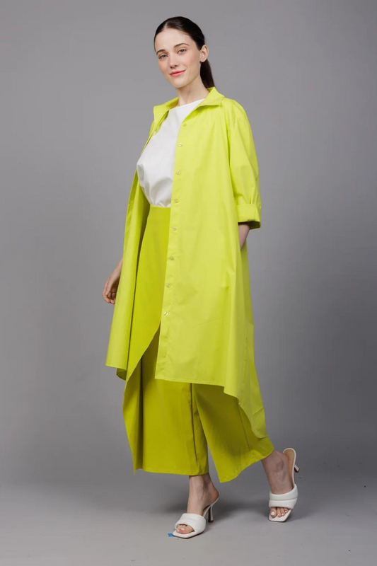 Cotton Shirt-Dress-Duster