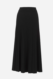 Pleated A-line Skirt