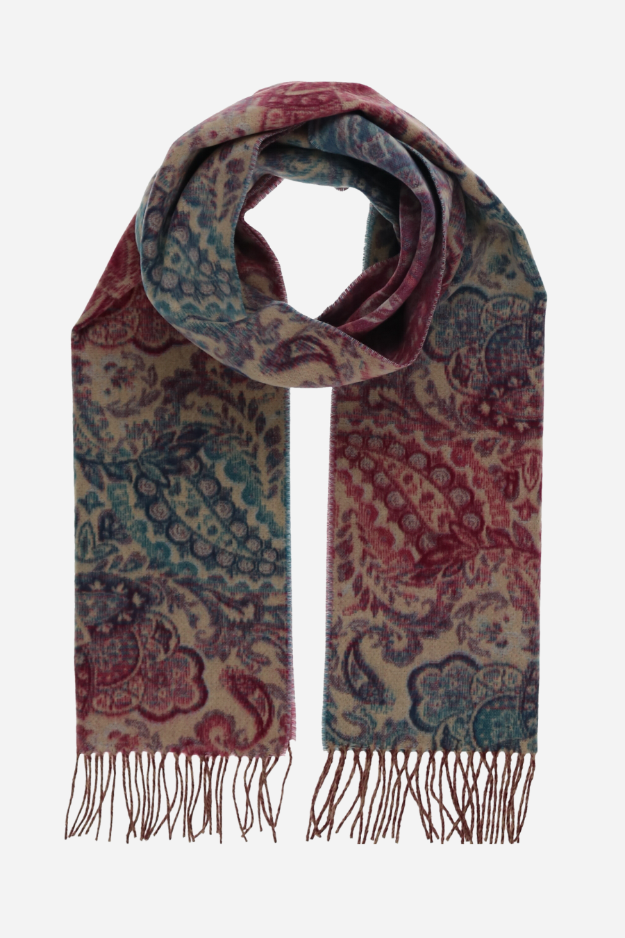 Ombre Paisley Eco Scarf
