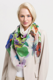 Tropical LOVE Eco Square Scarf