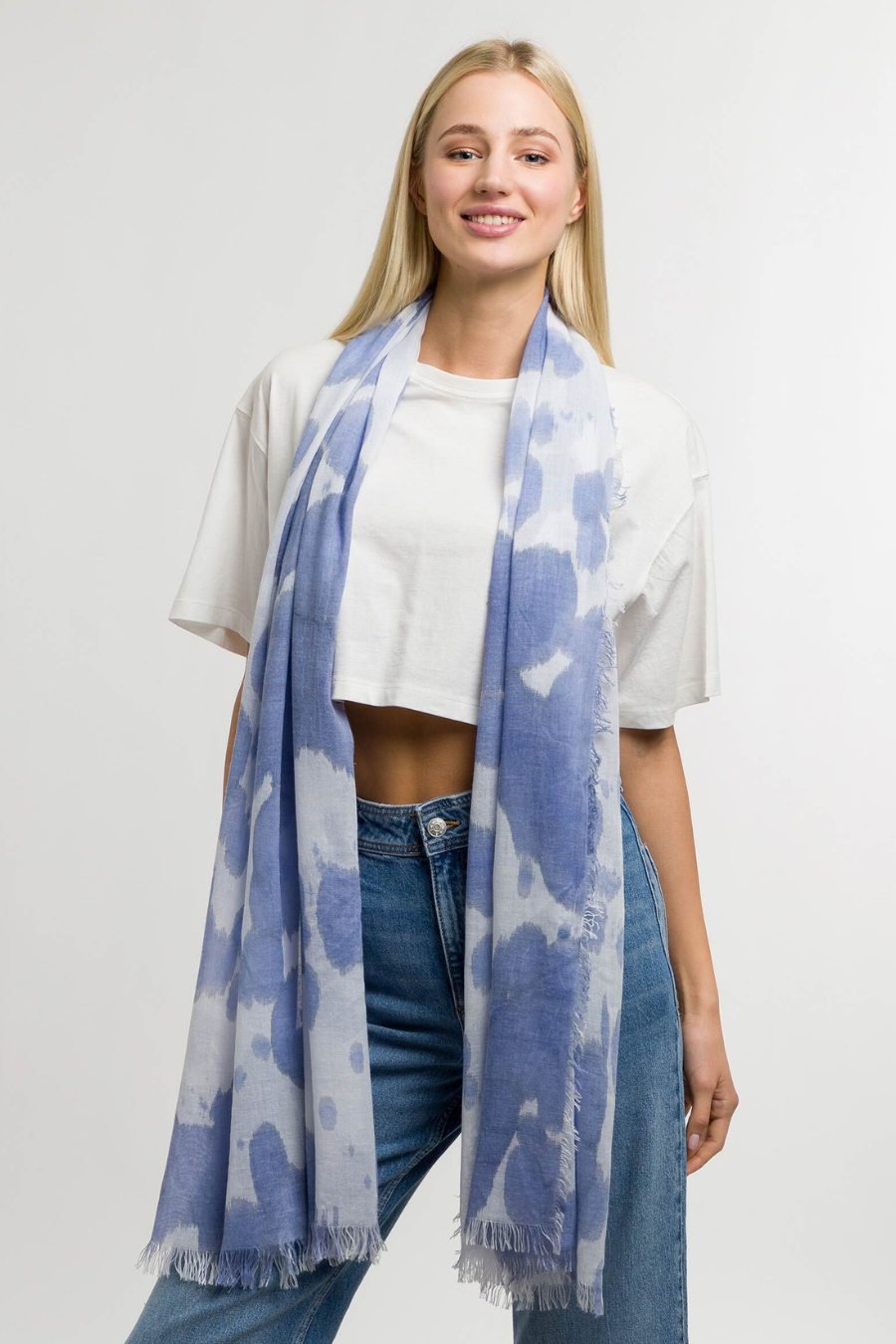 Bleached Out Scarf