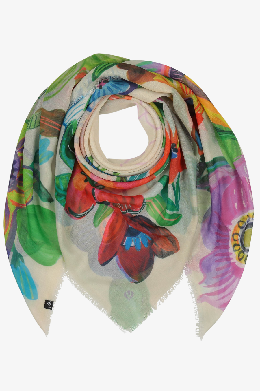 Tropical LOVE Eco Square Scarf