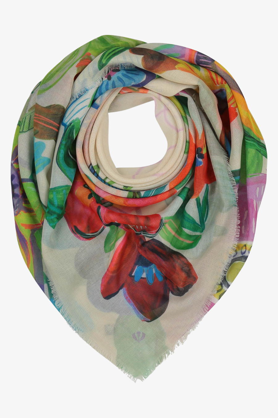 Tropical LOVE Eco Square Scarf