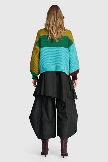 Carnival Chunky Cardigan, Primary Colour Mix