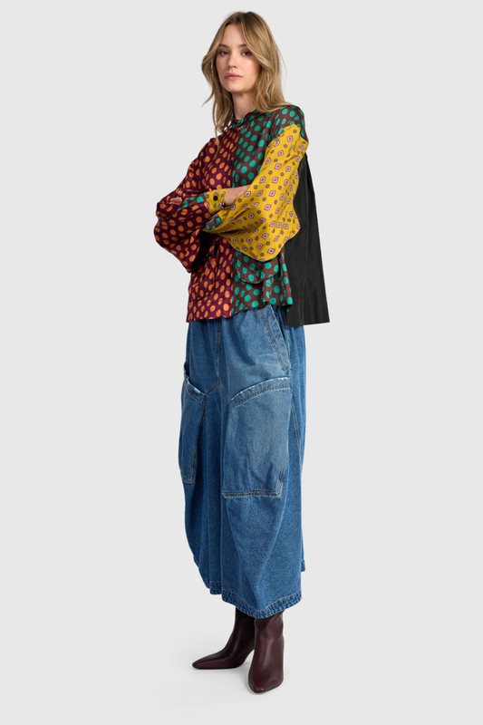 Polychrome Shirt, Primary Colour Mix