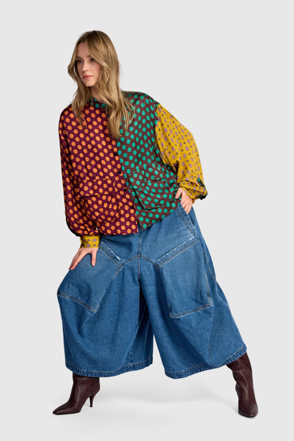 Polychrome Shirt, Primary Colour Mix