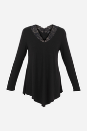 Lace Neck Tunic