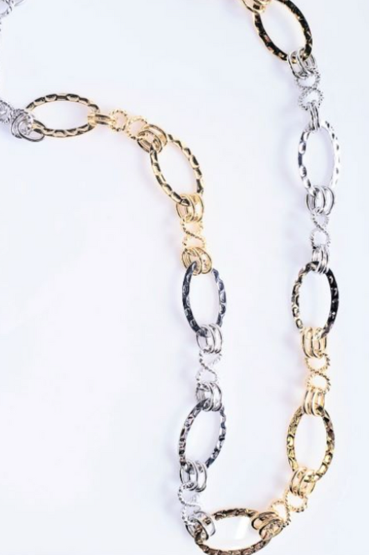 Emilia 2-Tone 19" Chain