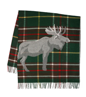 Newfoundland Moose Tartan Cashmink Throw