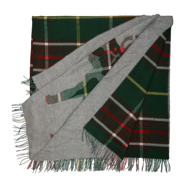 Newfoundland Moose Tartan Cashmink Throw