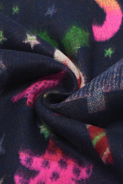 Christmas Motif Cashmink Scarf-COMING SOON
