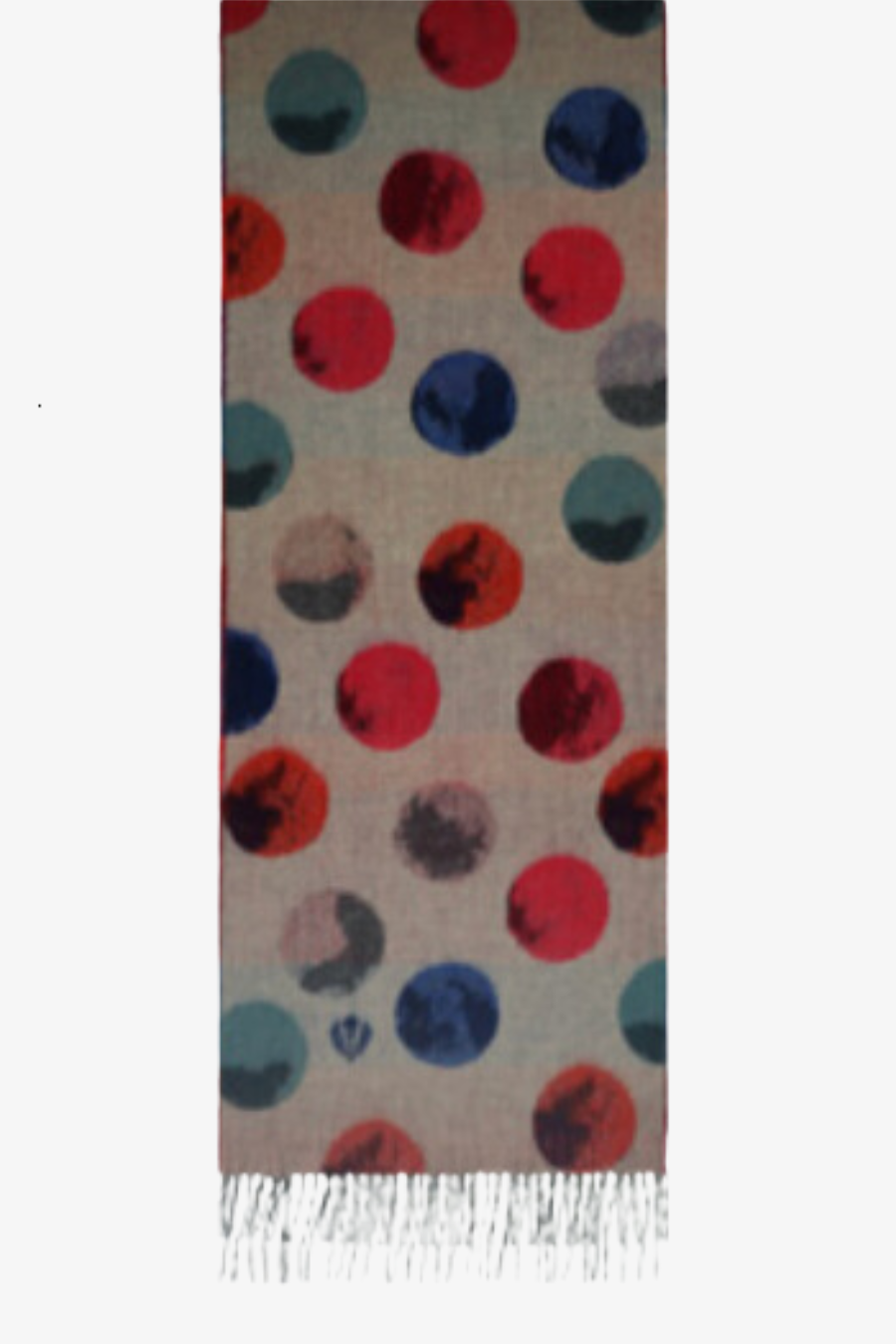 Cashmink Watercolour Dot Scarf