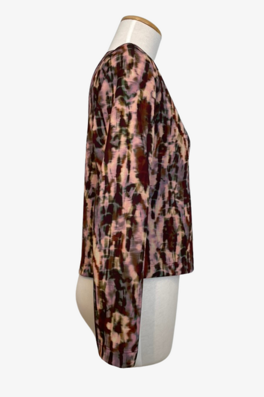 Betz Jacket in Corteccia Print Fabric