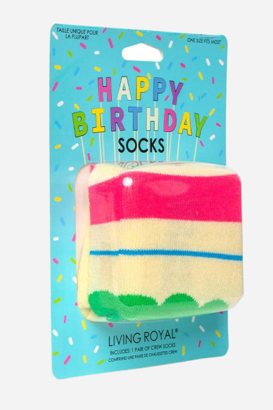 Unisex  Birthday Sock-3D Packaging