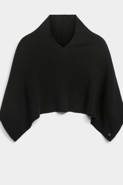 Cropped Poncho