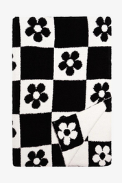 Daisy Checker Blanket