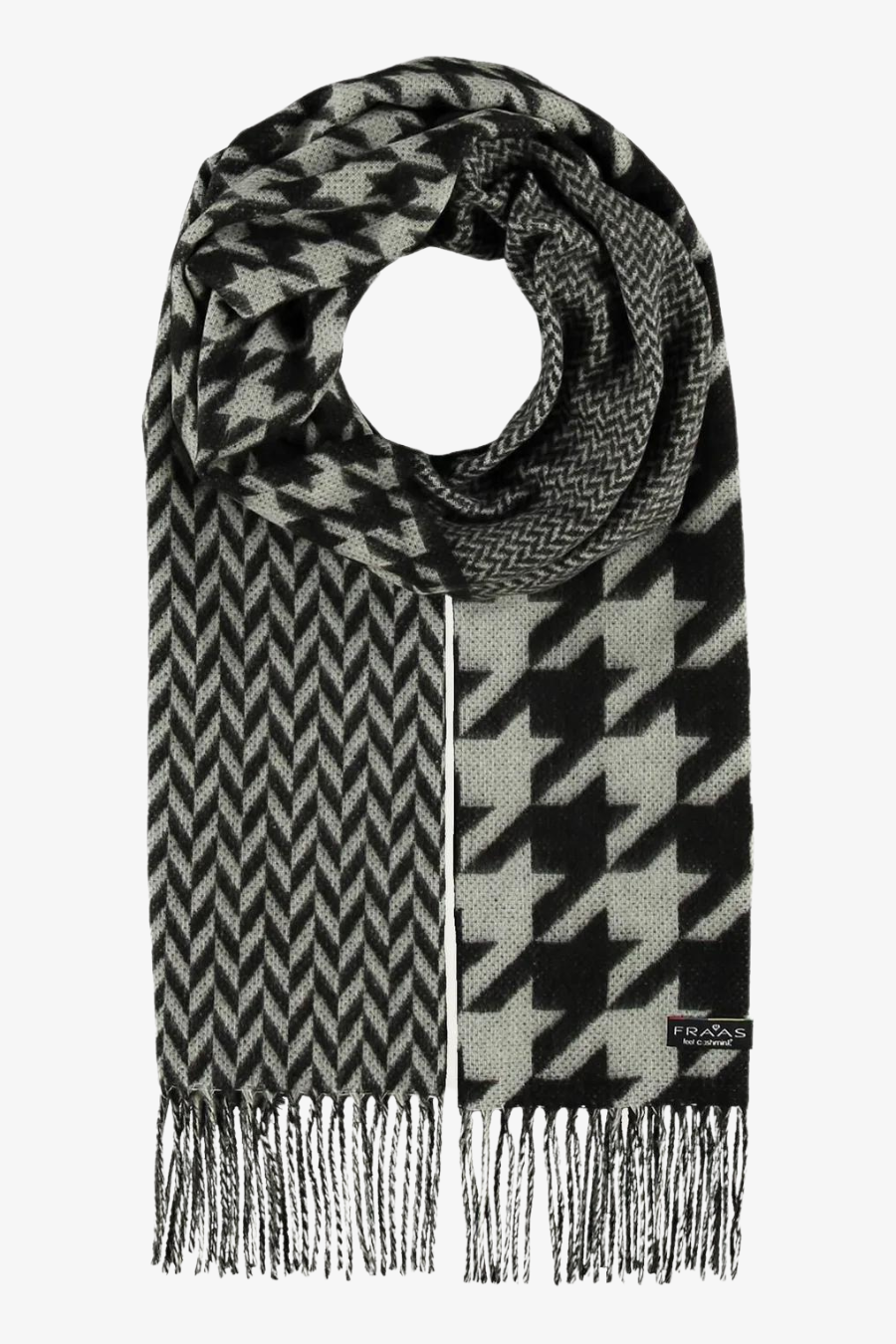 Patchwork Houndstooth Cashmink