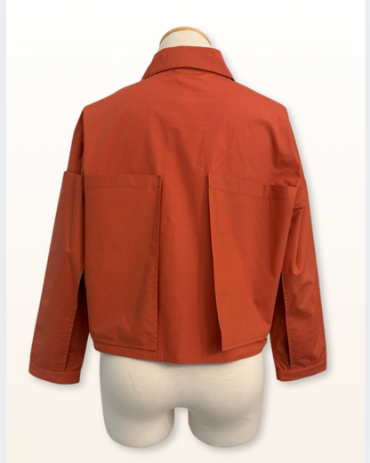 Deep Coral Pant and Jacket Set