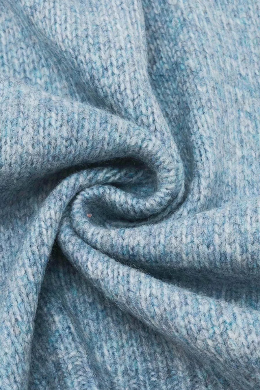 Wool Blend Knitted Scarf-COMING SOON