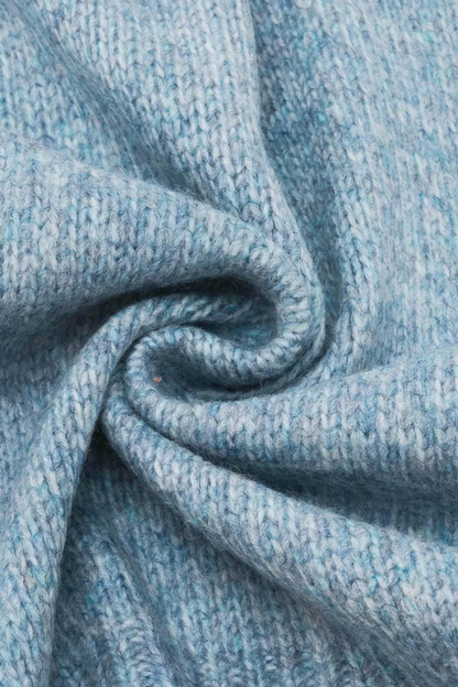 Wool Blend Knitted Scarf-COMING SOON