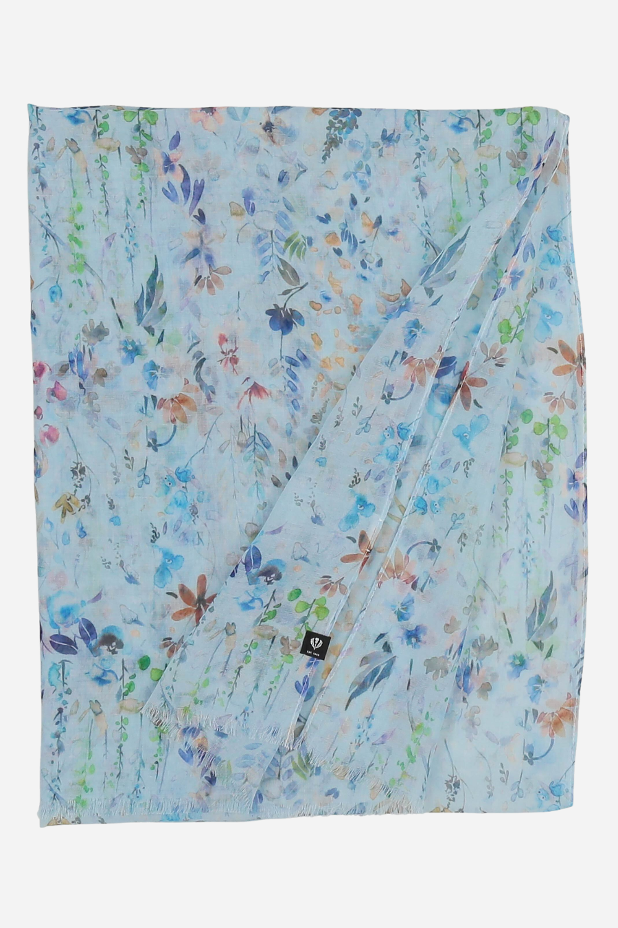 Dainty Flowers Eco-Friendly Oblong Scarf