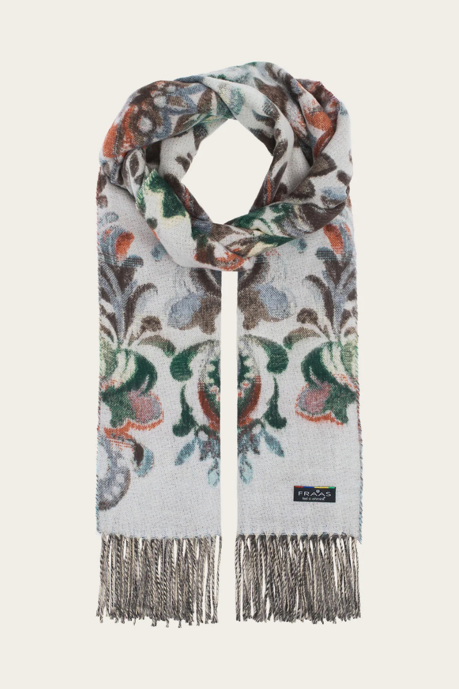 Cashmink-Romantic Floral and Vine Design Scarf